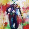 Colorful Chaplin Paint By Numbers