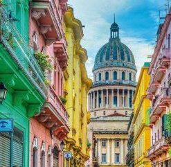 Colorful Cuba Paint By Numbers