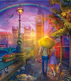 Colorful London Paint By Numbers