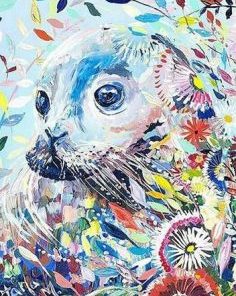 Colorful Seal Paint By Numbers