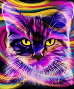 Colors Cat Paint By Numbers