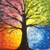 Colors Tree Paint By Numbers