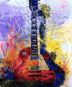 Cool Guitar Paint By Numbers