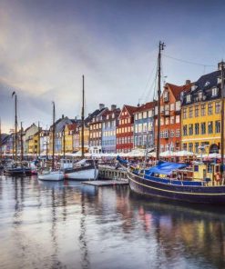 Copenhagen City Paint By Numbers