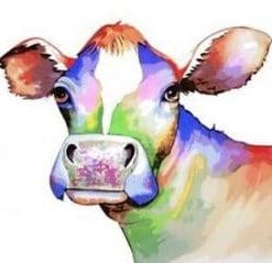 Cow Animal Paint By Numbers