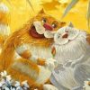 Cuddling Cats Paint By Numbers