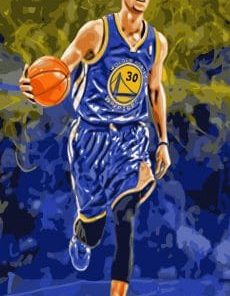 Curry GSW Paint By Numbers