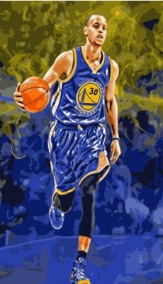 Curry GSW Paint By Numbers