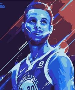 Curry Player Paint By Numbers