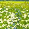 Daisies Field Paint By Numbers