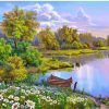 Daisies Lake Paint By Numbers