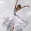 Dancer In White Paint By Numbers