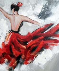 Dancing Girl Paint By Numbers