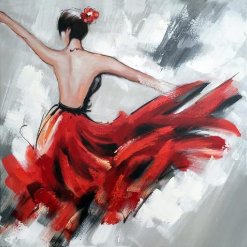 Dancing Girl Paint By Numbers