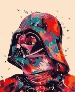 Dark Vader Paint By Numbers