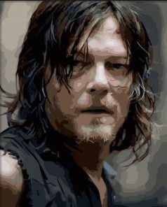 Daryl Dixon Paint By Numbers