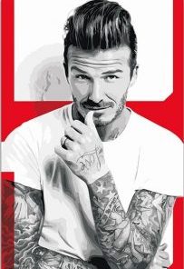 David Beckham Paint By Numbers