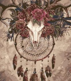 Deer Dreamcatcher Paint By Numbers