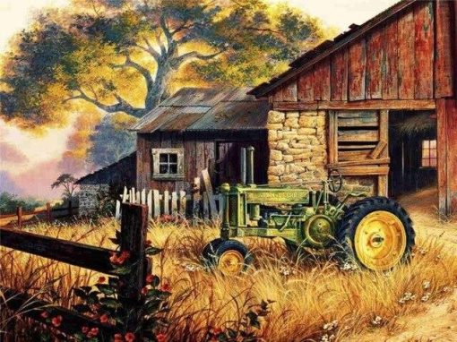 Deere in Farm Paint By Numbers