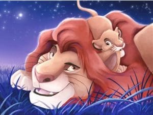 Disney Lion Paint By Numbers