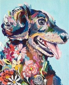 Dog Portrait Paint By Numbers