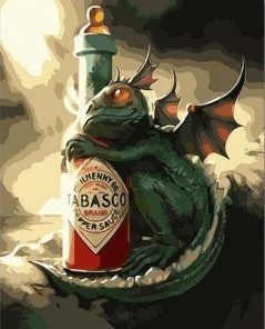 Dragon Tabasco Paint By Numbers