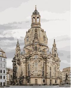 Dresden Church Paint By Numbers