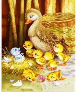 Duck Family Paint By Numbers