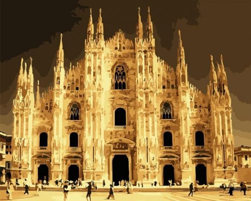 Duomo di Milano Paint By Numbers