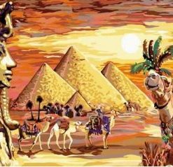 Egyptian Desert Paint By Numbers