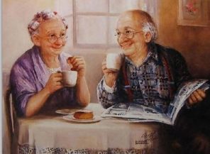 Elderly Couple Paint By Numbers