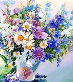 Elegant Flowers Paint By Numbers