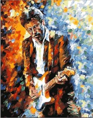 Eric Clapton Paint By Numbers