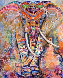 Esoteric Elephant Paint By Numbers