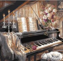 Europe Piano Paint By Numbers