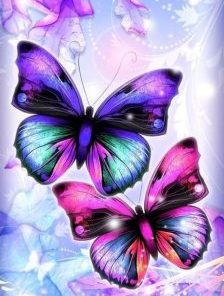 Fantasy Butterflies Paint By Numbers