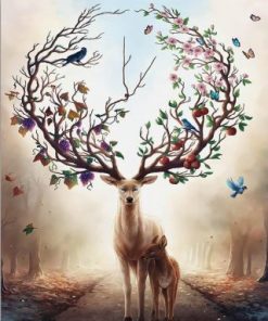 Fantasy Deer Paint By Numbers