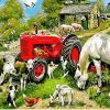 Farmer Animals Paint By Numbers