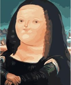 Fat Monalisa Paint By Numbers