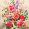 Flower Bouquet Paint By Numbers