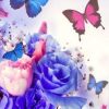 Flower and Butterfly Paint By Numbers