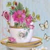 Flowering Teacup Paint By Numbers