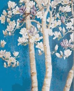 Flowering Tree Paint By Numbers