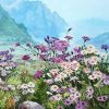 Flowers Landscape Paint By Numbers