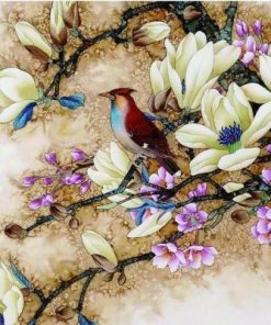 Flowers and Birds Paint By Numbers