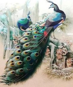 Forest Peacock Paint By Numbers