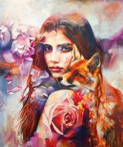 Fox Woman Paint By Numbers