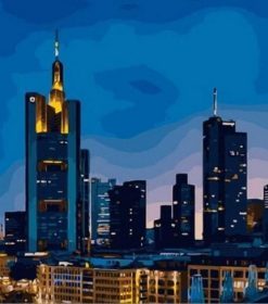 Frankfurt Tower Paint By Numbers