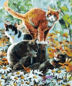 Friends of Cats Paint By Numbers