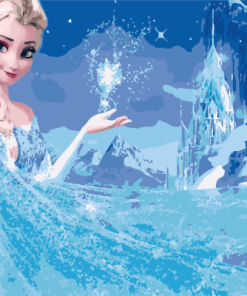 Frozen Princess Paint By Numbers